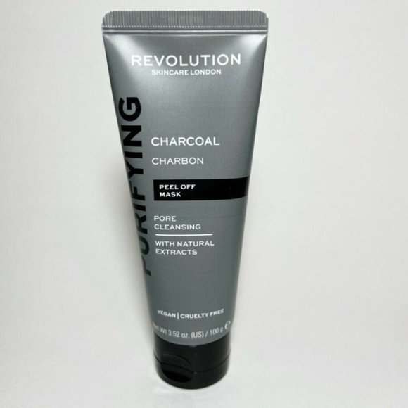 Revolution DUO Charcoal Peel Off Pore-Cleansing Mask Full Size - Picture 2 of 3